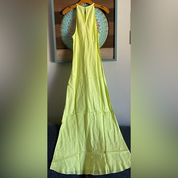 NWT JCREW Amber slip dress in cupro blend in Pale Kiwi - Picture 4 of 8